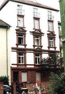 Unser Haus im B�ckerweg 11...