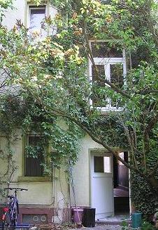 ...T�r zum Garten im B�ckerweg 11...